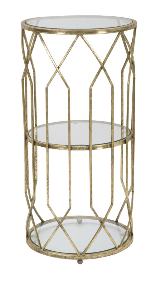 Bijzettafel “Tunisian Glow” Ø 35×71 cm