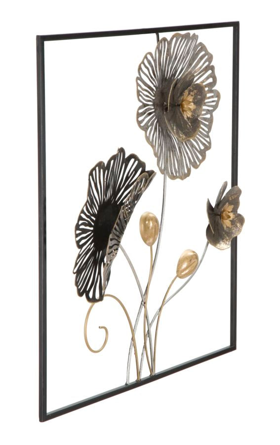 Nature’s Art Wanddecoratie Metaal 50×50 cm