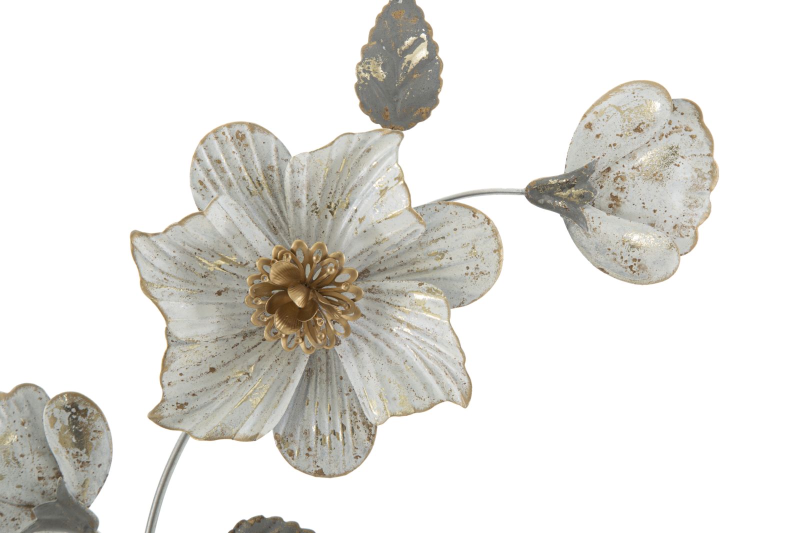 Enchanted Flora Wanddecoratie Metaal 50×90 cm