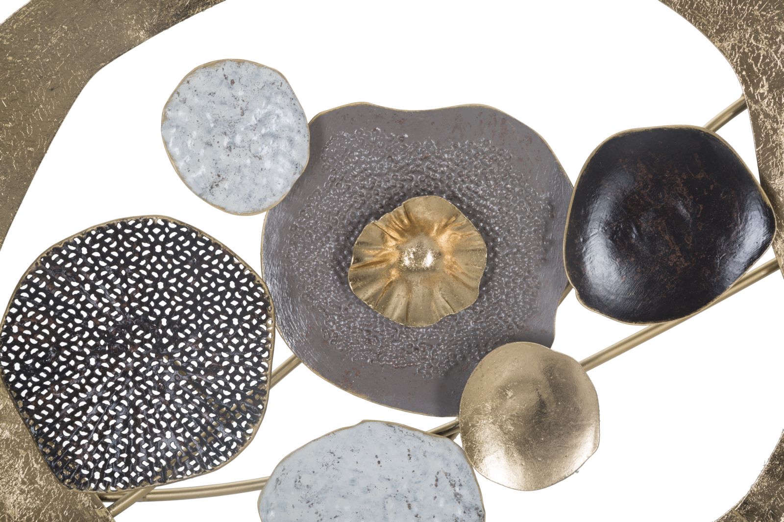 Indry Wanddecoratie Metaal 121×55 cm