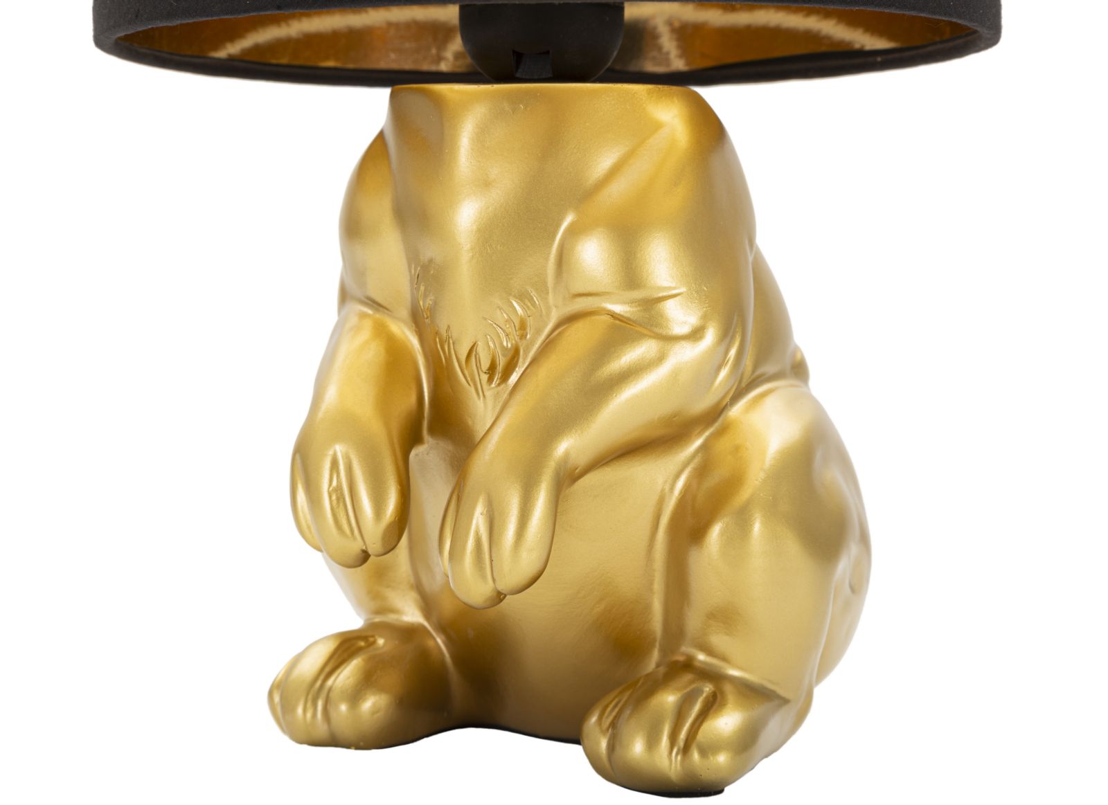 “Glimmerbunny” Tafellamp Goud Zwart