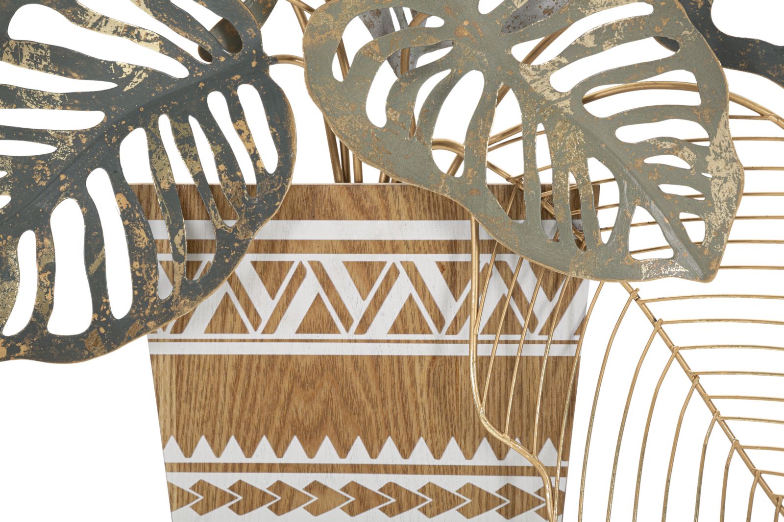 Vaso Wanddecoratie Metaal 54×63 cm