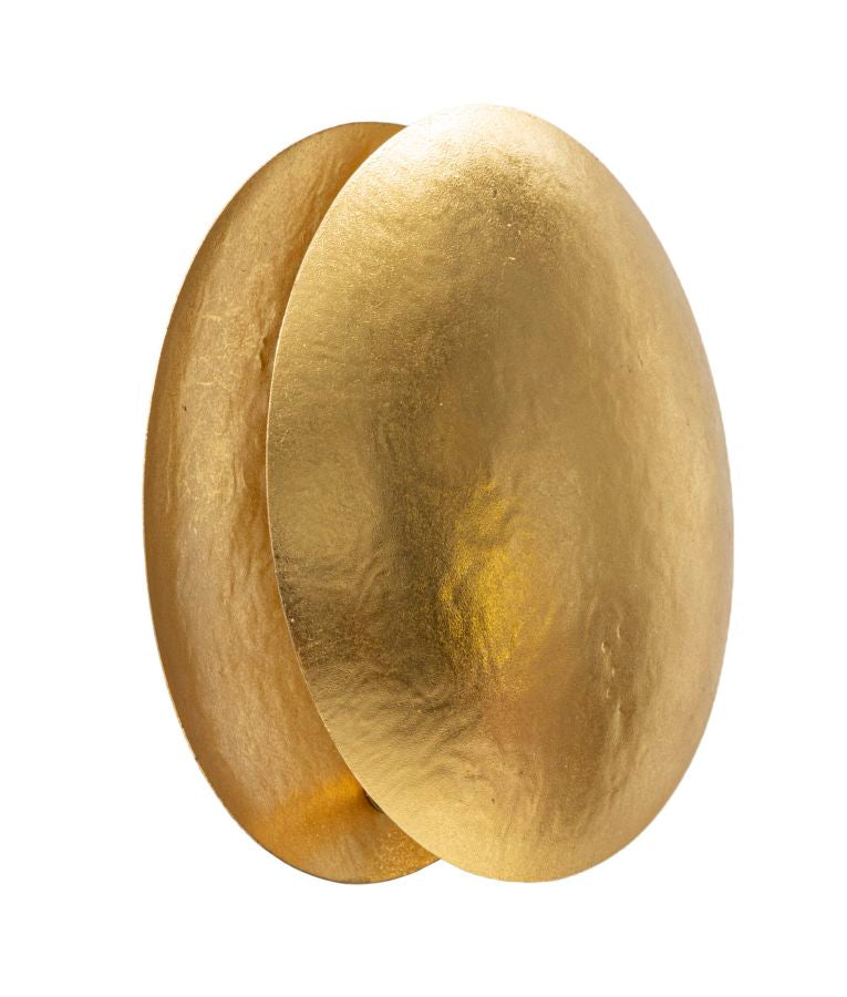Wandlamp Goldy Round Goud Metaal Ø 26×13 cm